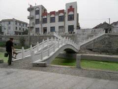 石雕欄桿、石拱橋、石欄桿