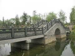 石雕欄桿、石拱橋、石欄桿