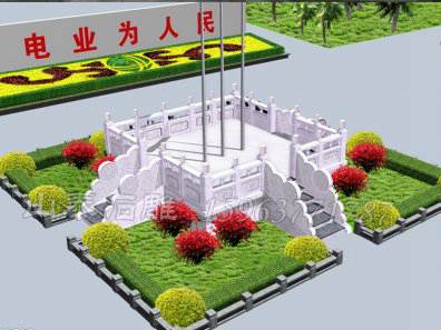 石雕欄桿、石拱橋、石欄桿