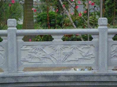 石雕欄桿、石拱橋、石欄桿