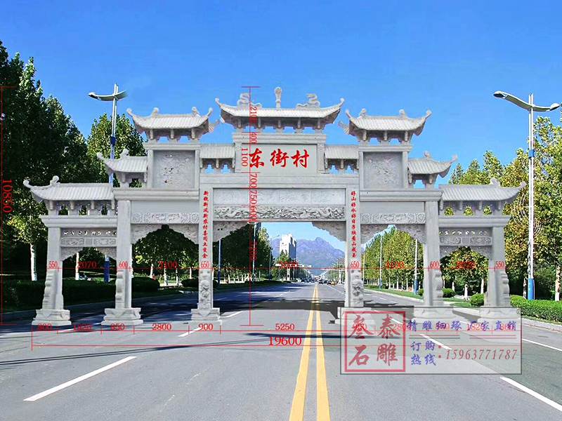 石雕欄桿、石拱橋、石欄桿