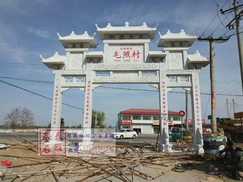 石雕欄桿、石拱橋、石欄桿