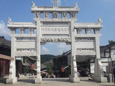 石雕欄桿、石拱橋、石欄桿