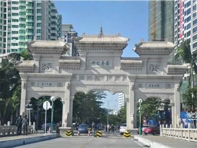 石雕欄桿、石拱橋、石欄桿