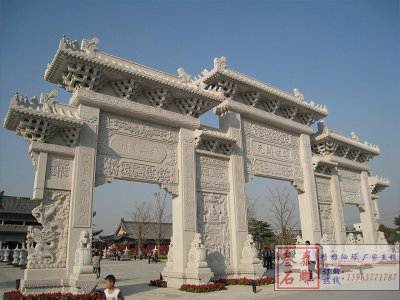石雕欄桿、石拱橋、石欄桿