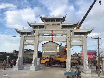 石雕欄桿、石拱橋、石欄桿