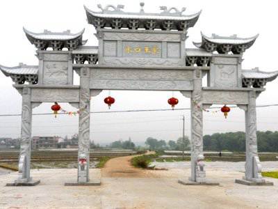 石雕欄桿、石拱橋、石欄桿