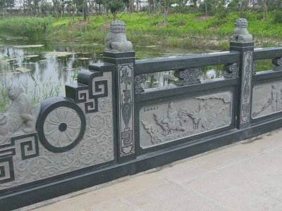 石雕欄桿、石拱橋、石欄桿