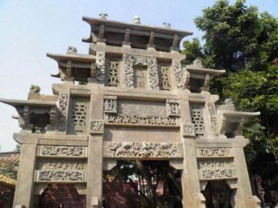 石雕欄桿、石拱橋、石欄桿