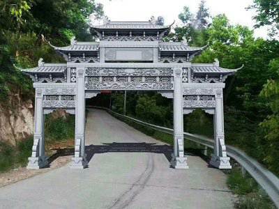 石雕欄桿、石拱橋、石欄桿