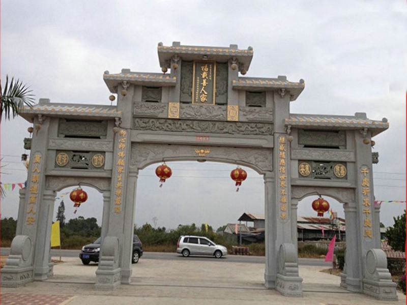 農(nóng)村石牌坊