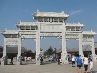 石雕欄桿、石拱橋、石欄桿