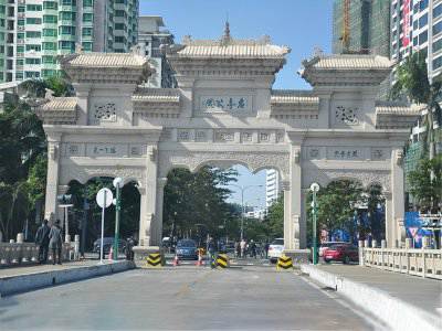 石雕欄桿、石拱橋、石欄桿