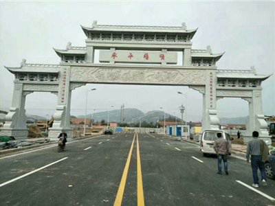 石雕欄桿、石拱橋、石欄桿