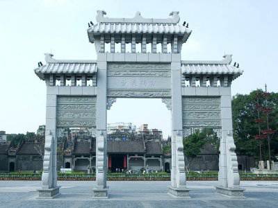 石雕欄桿、石拱橋、石欄桿