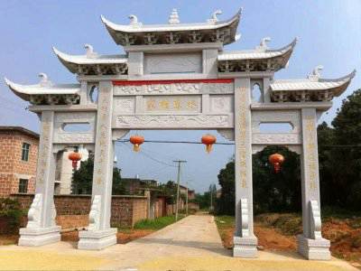 石雕欄桿、石拱橋、石欄桿