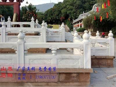 石雕欄桿、石拱橋、石欄桿