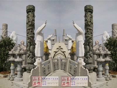 石雕欄桿、石拱橋、石欄桿