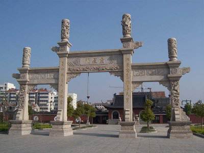 石雕欄桿、石拱橋、石欄桿