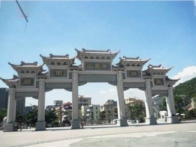 石雕欄桿、石拱橋、石欄桿