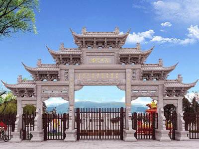 石雕欄桿、石拱橋、石欄桿