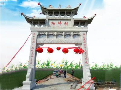 石雕欄桿、石拱橋、石欄桿