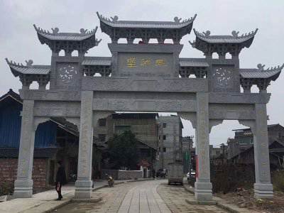 石雕欄桿、石拱橋、石欄桿