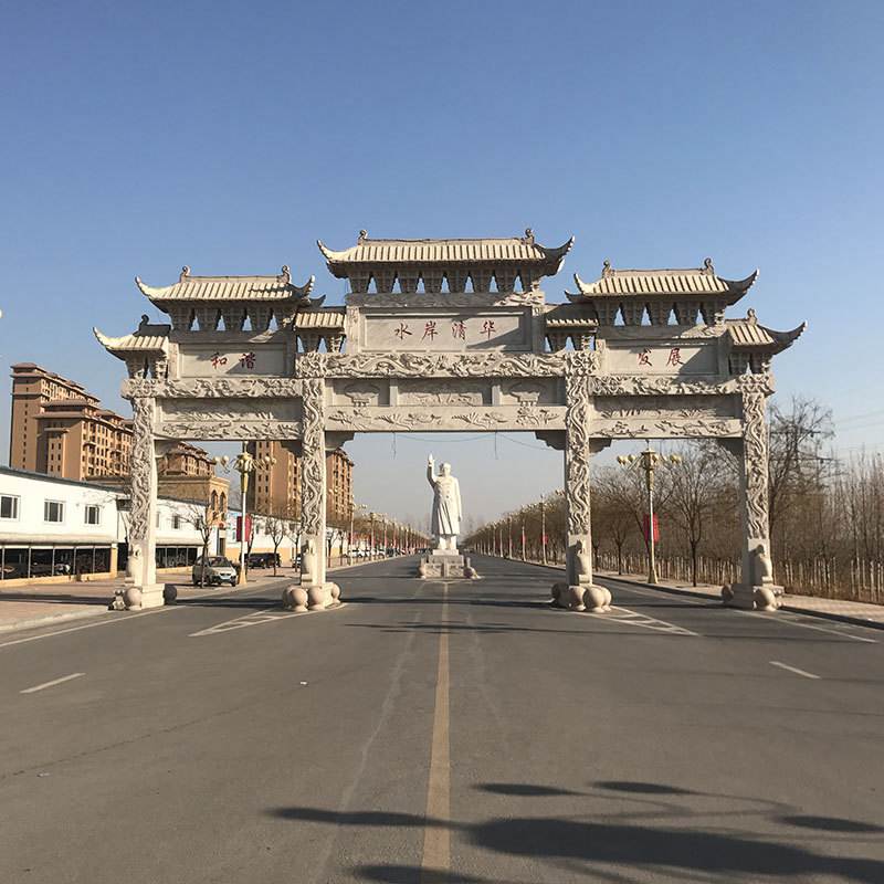 農(nóng)村石牌樓