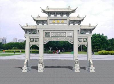 石雕欄桿、石拱橋、石欄桿