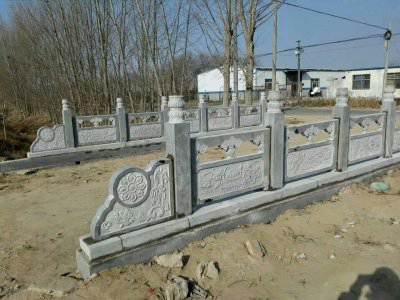 石雕欄桿、石拱橋、石欄桿