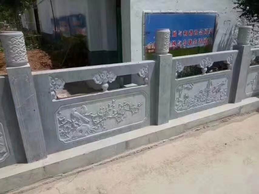 青石欄桿雕刻