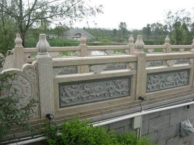 石雕欄桿、石拱橋、石欄桿