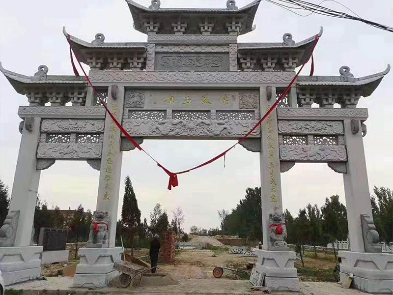 石牌樓加工制作