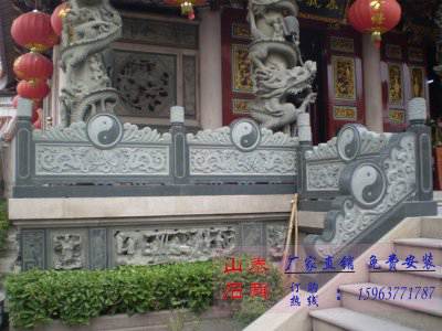 石雕欄桿、石拱橋、石欄桿