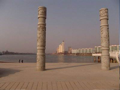 石雕欄桿、石拱橋、石欄桿