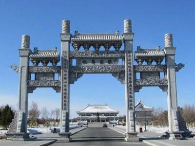 石雕欄桿、石拱橋、石欄桿