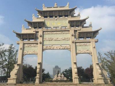 石雕欄桿、石拱橋、石欄桿