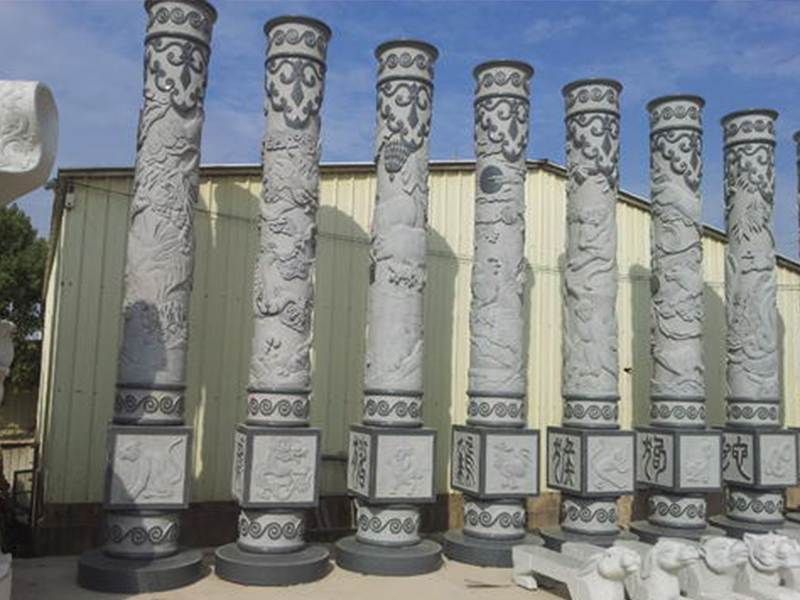 石雕文化柱