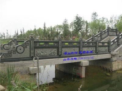 石雕欄桿、石拱橋、石欄桿