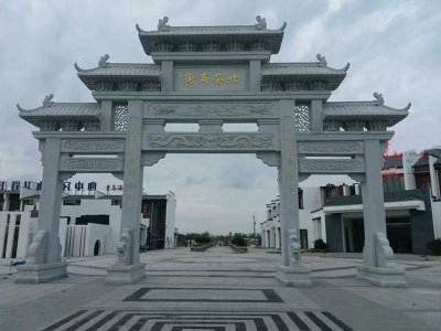 石雕欄桿、石拱橋、石欄桿