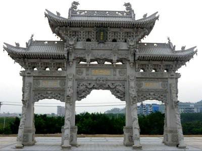 石雕欄桿、石拱橋、石欄桿