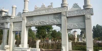 石雕欄桿、石拱橋、石欄桿