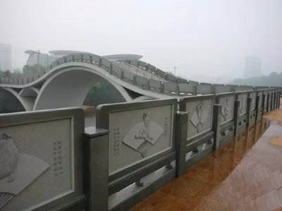 石雕欄桿、石拱橋、石欄桿