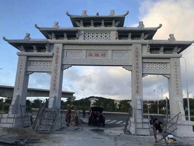 石雕欄桿、石拱橋、石欄桿