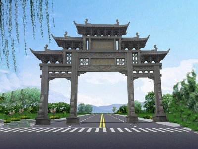 石雕欄桿、石拱橋、石欄桿