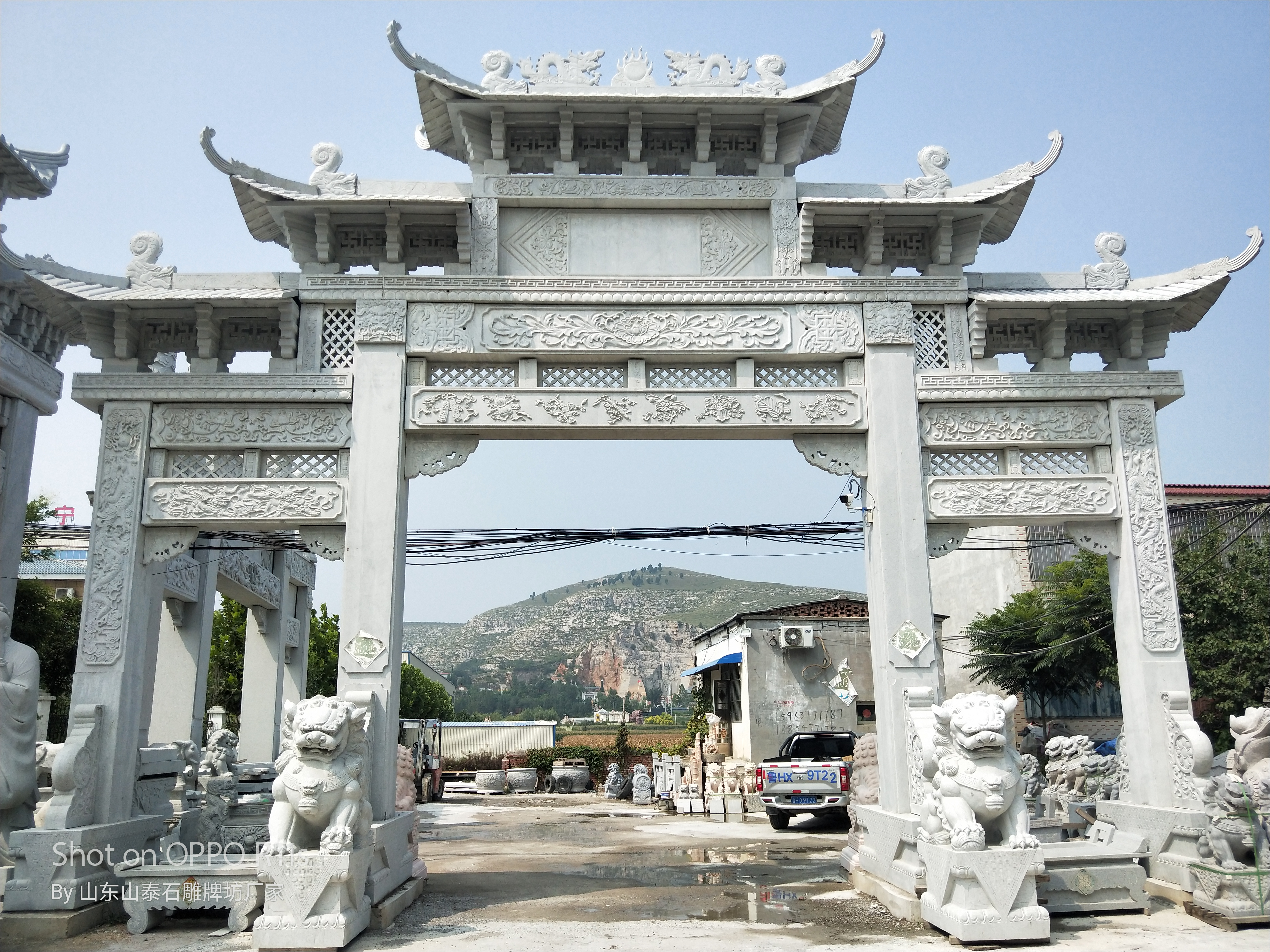 石雕欄桿、石拱橋、石欄桿