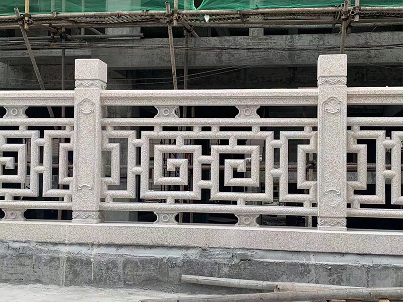 石雕欄桿、石拱橋、石欄桿