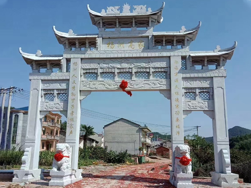 石雕欄桿、石拱橋、石欄桿