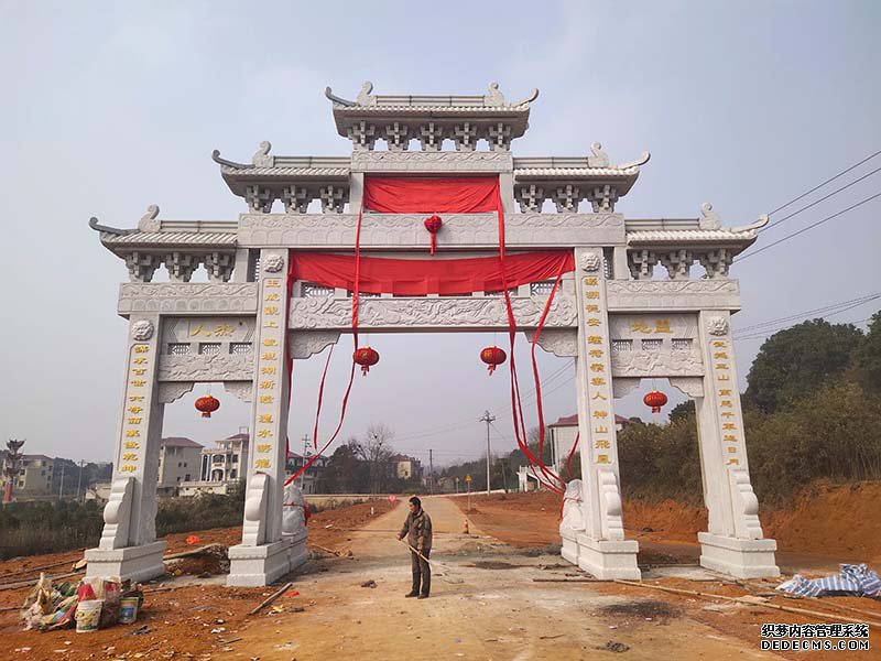 石雕欄桿、石拱橋、石欄桿