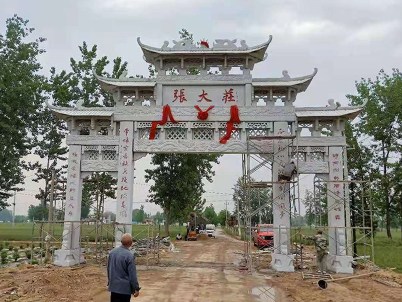 石雕欄桿、石拱橋、石欄桿